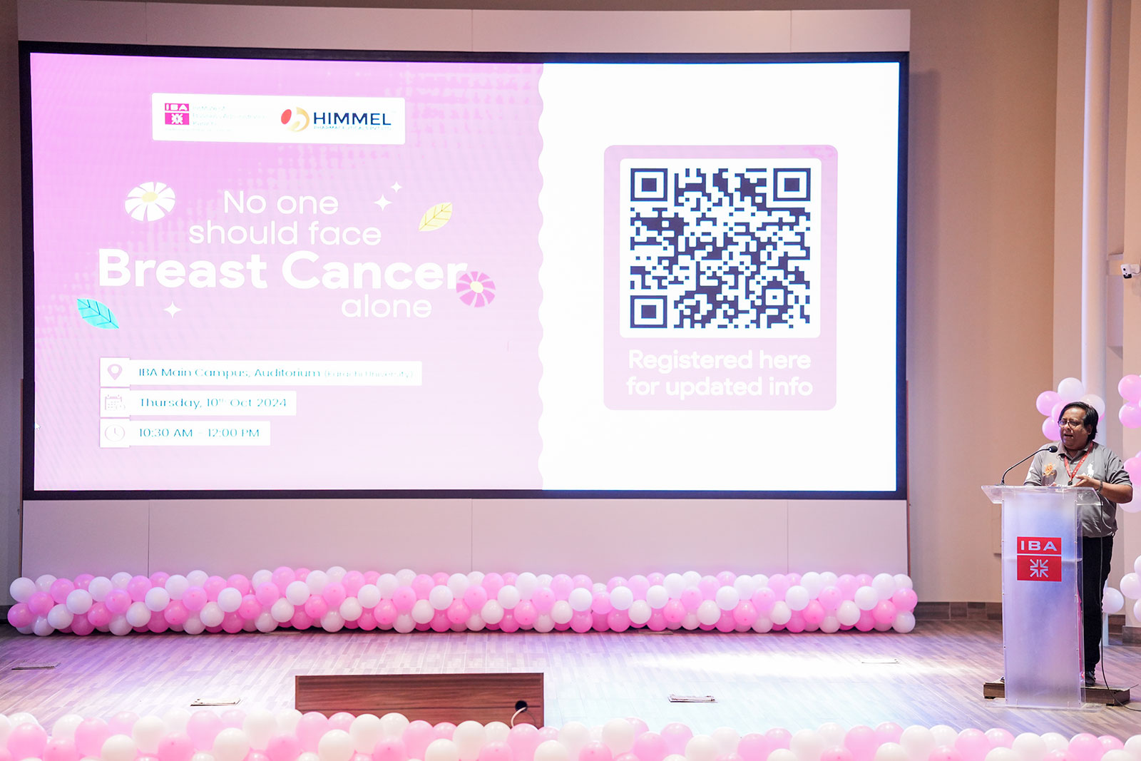 IBA Karachi and Himmel Pharma Join Hands to Champion Breast Cancer Awareness