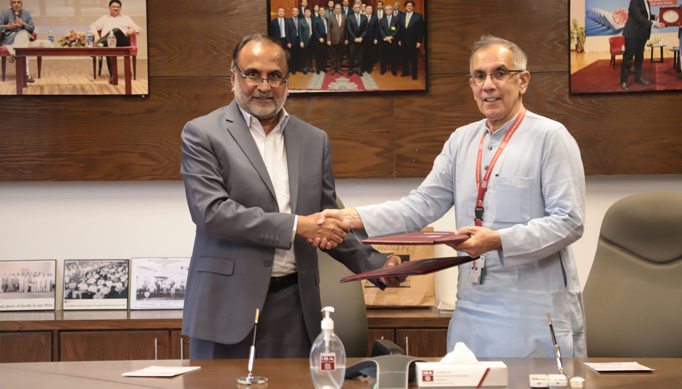 IBA Karachi and Thardeep Rural Development Programme sign an MoU for collaborative research