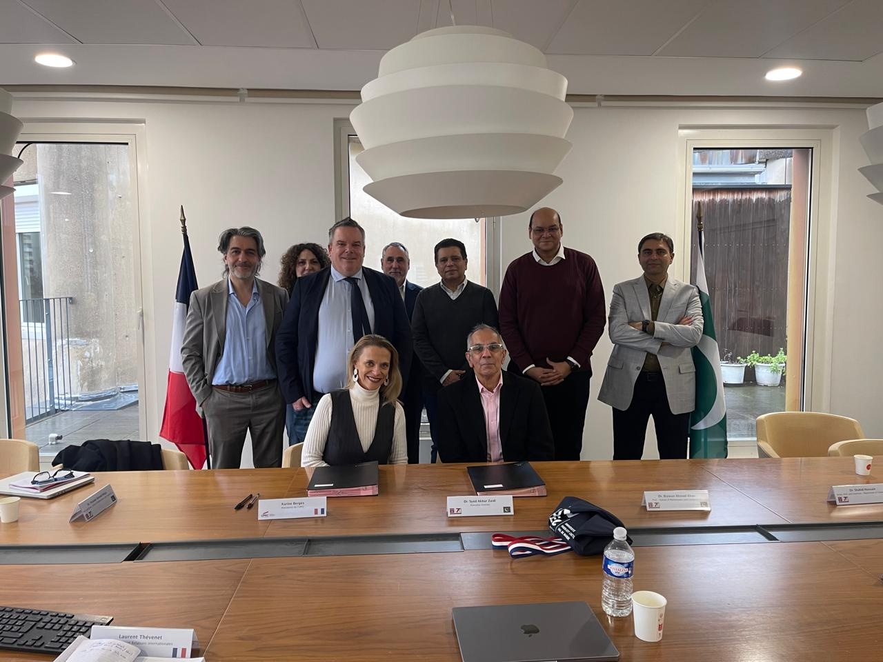 IBA Karachi and UPEC France Sign MoU to Strengthen Academic and Research Collaboration