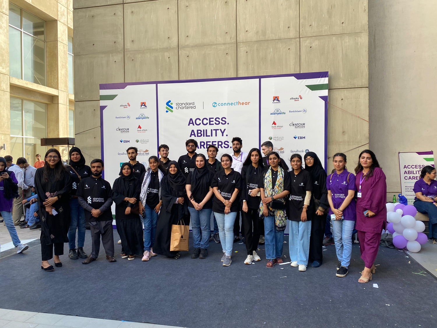 IBA Karachi and ConnectHear host a career fair for differently abled students fostering  accessibility and inclusivity