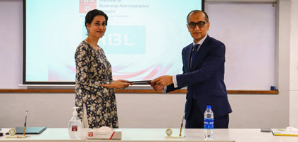 IBA and HBL sign an agreement to bridge the gap between academia and industry