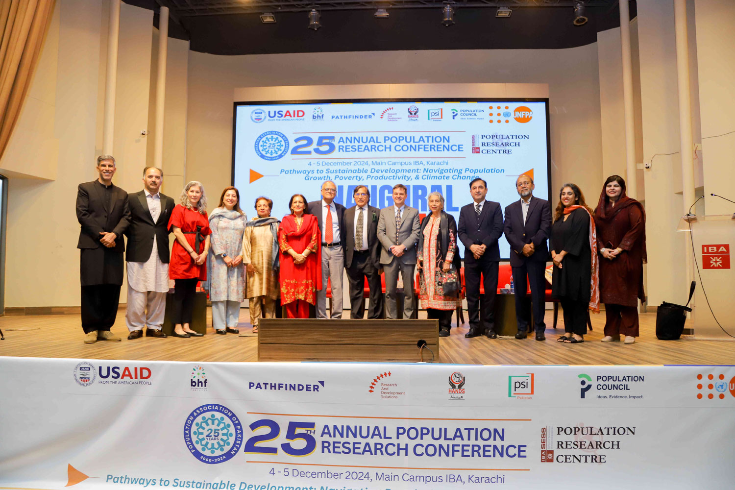 IBA Karachi Successfully Hosted 25th Annual Population Research Conference Focusing on Pathways to Sustainable Development