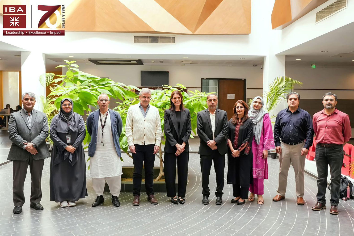 IBA Karachi Hosted Ambassador of Spain in Pakistan and IE Business School Leadership for Strategic Dialogue