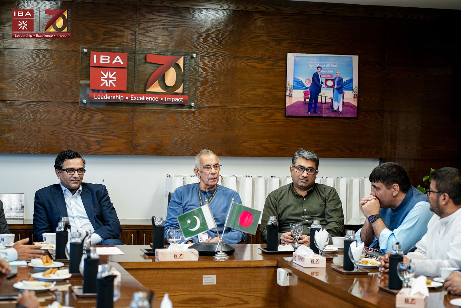 IBA Karachi Hosted Delegation of Senior Academics from Bangladesh