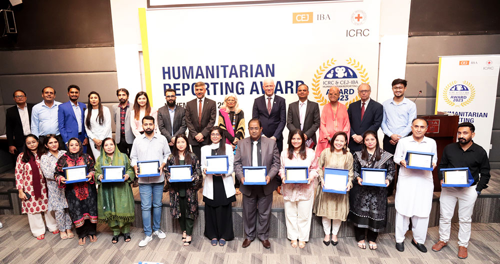 IBA Karachi hosts 7th ICRC Humanitarian Reporting Awards