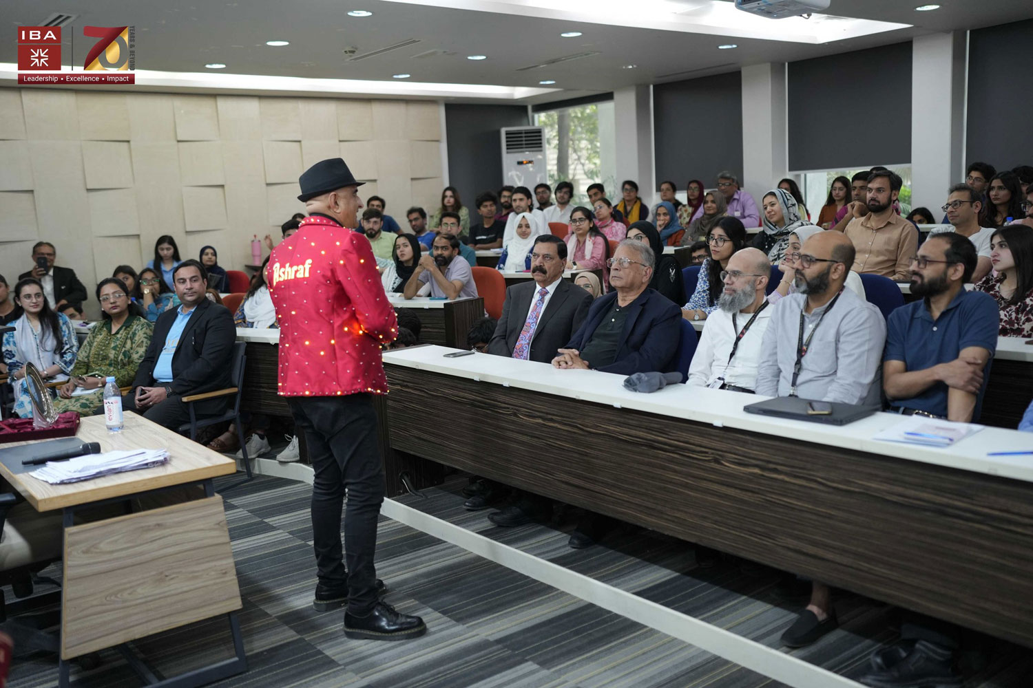 IBA Karachi Hosts Ashraf Habibullah for an Inspiring Session