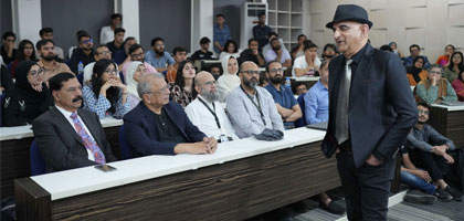 IBA Karachi Hosts Ashraf Habibullah for an Inspiring Session