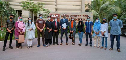 IBA Karachi hosts Consul General of United States