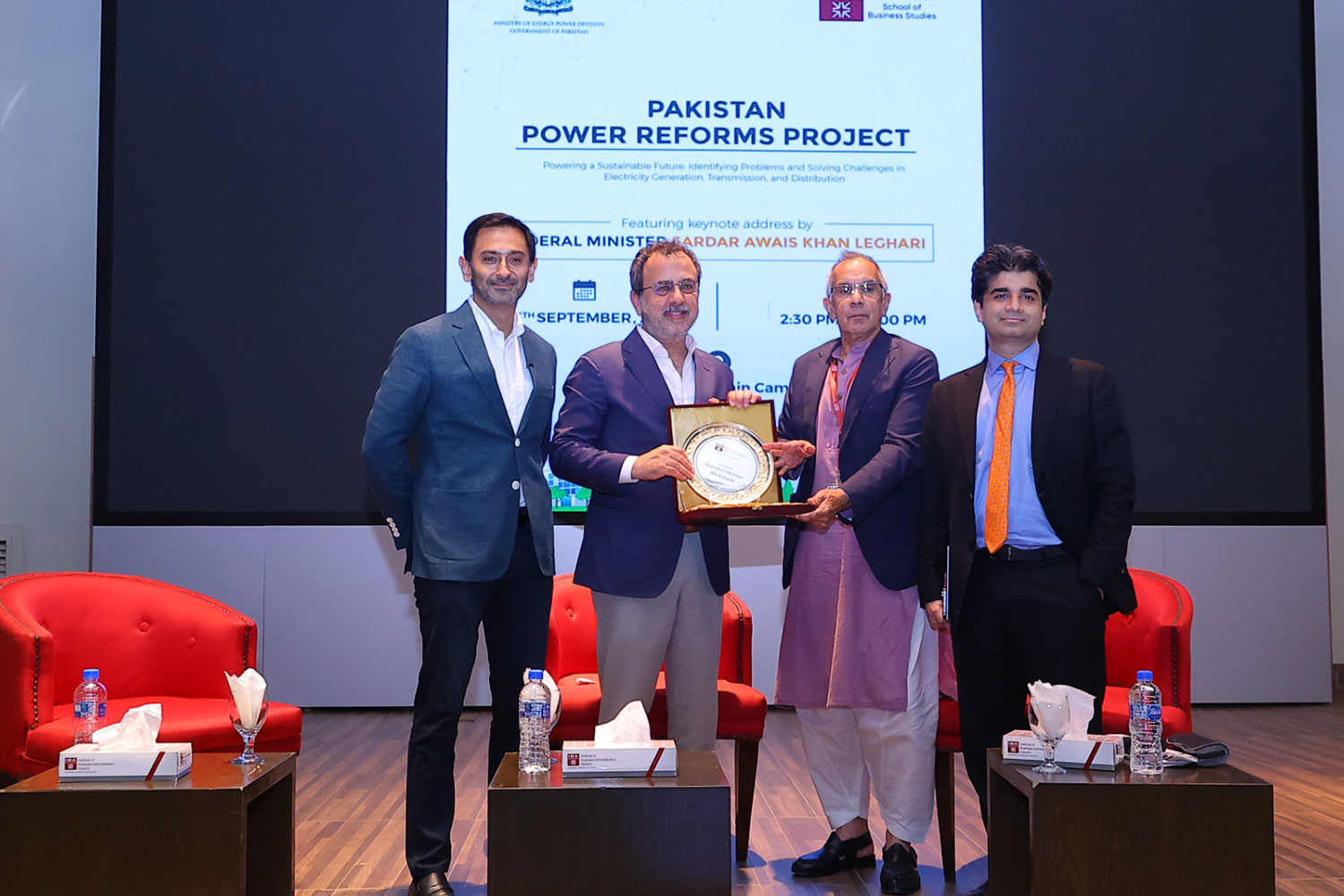 IBA Karachi Hosts Federal Minister for Power for a Keynote Address on ‘Pakistan Power Reforms Project’