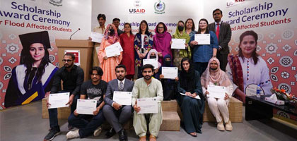 IBA Karachi hosts HEC- USAID funded merit and needs-based scholarship program award ceremony