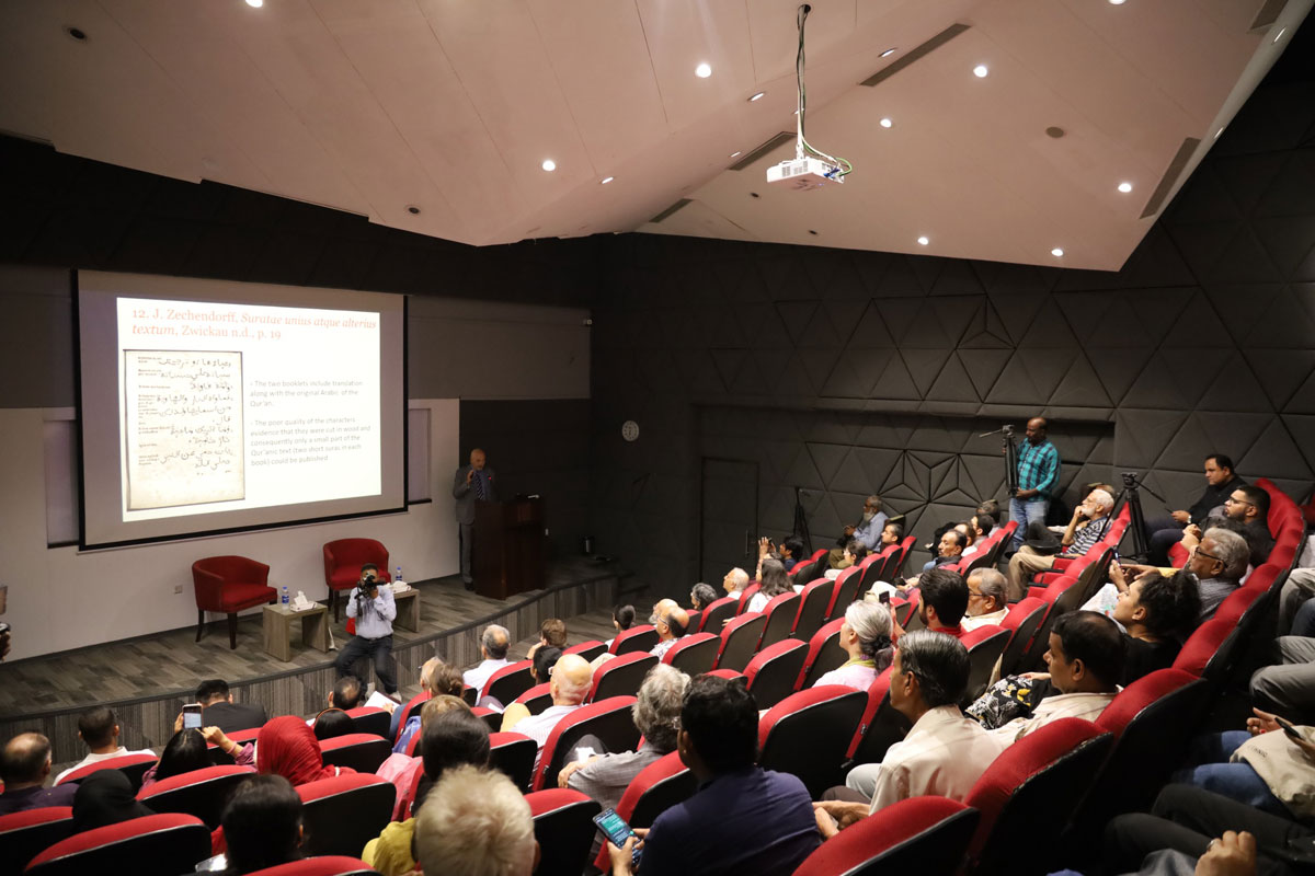 IBA Karachi hosts a lecture on 'Printing Holy Texts: The Case of the Qur'an in Comparative Perspective' by Professor Roberto Tottoli