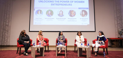 IBA Karachi organized a summit on the Power of Women Entrepreneurs