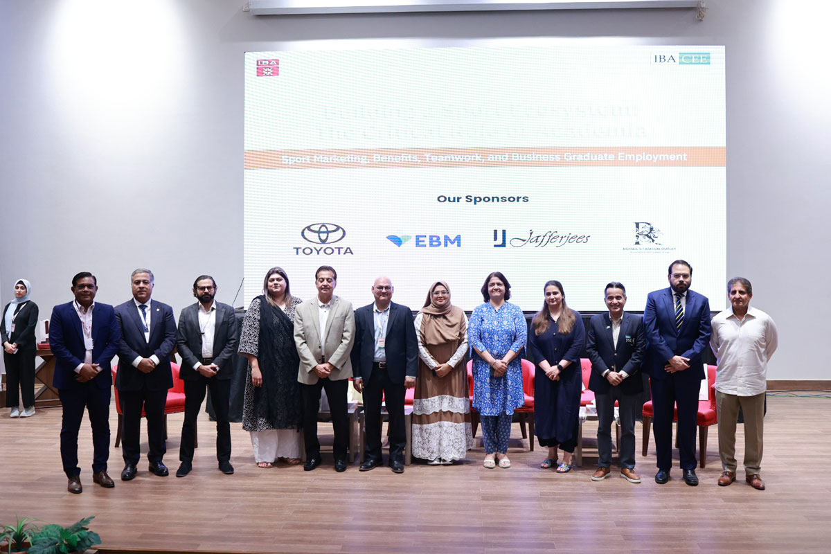 IBA Karachi organizes the first seminar on 'Building a Sport Ecosystem: the Critical role of Academia'