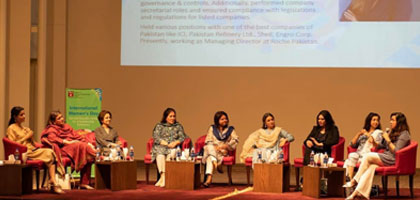 IBA Karachi organizes a panel discussion to commemorate International Women's Day