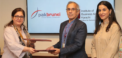 IBA Karachi and Pak Brunei ink an MoU to empower deserving students