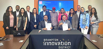 IBA Karachi partners with the City of Brampton to launch its first Startup Exchange Program