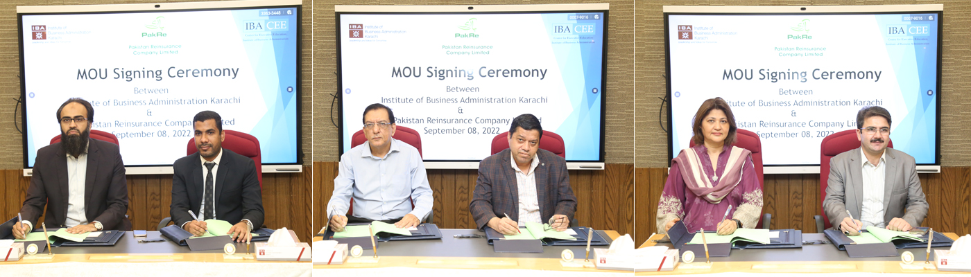 IBA Karachi and PRCL sign an MoU to bridge the gap between industry and academia