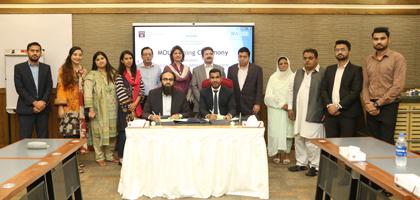 IBA Karachi and PRCL sign an MoU to bridge the gap between industry and academia