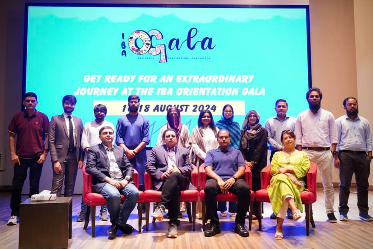 IBA Karachi welcomes new students at the Orientation Gala 2024