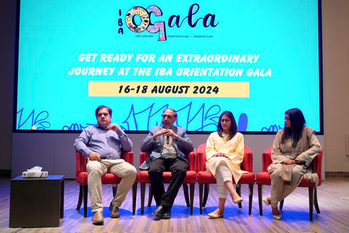 IBA Karachi welcomes new students at the Orientation Gala 2024