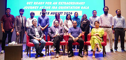 IBA Karachi welcomes new students at the Orientation Gala 2024