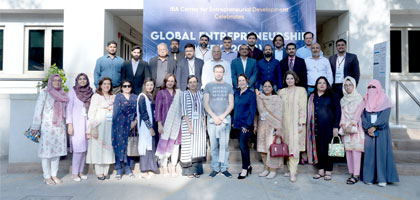 Entrepreneurial brilliance takes center stage at IBA Karachi’s Global Entrepreneurship Week 2023