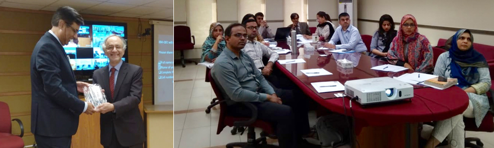 IBA-QEC conducts a workshop on Bloom's Taxonomy