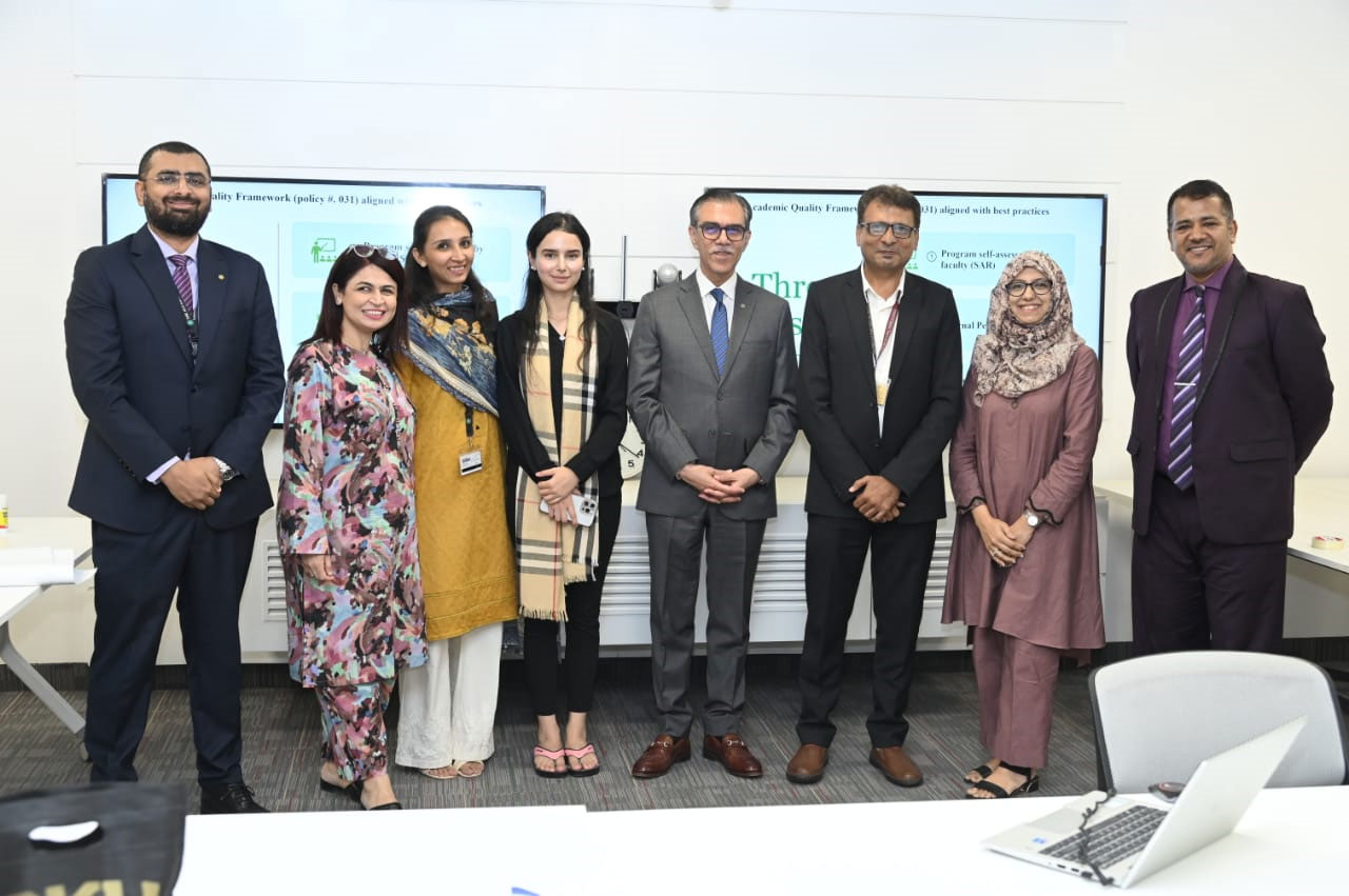 IBA QEC Team Visits Aga Khan University for Knowledge Exchange on Quality Assurance Best Practices