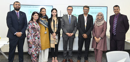 IBA QEC Team Visits Aga Khan University for Knowledge Exchange on Quality Assurance Best Practices