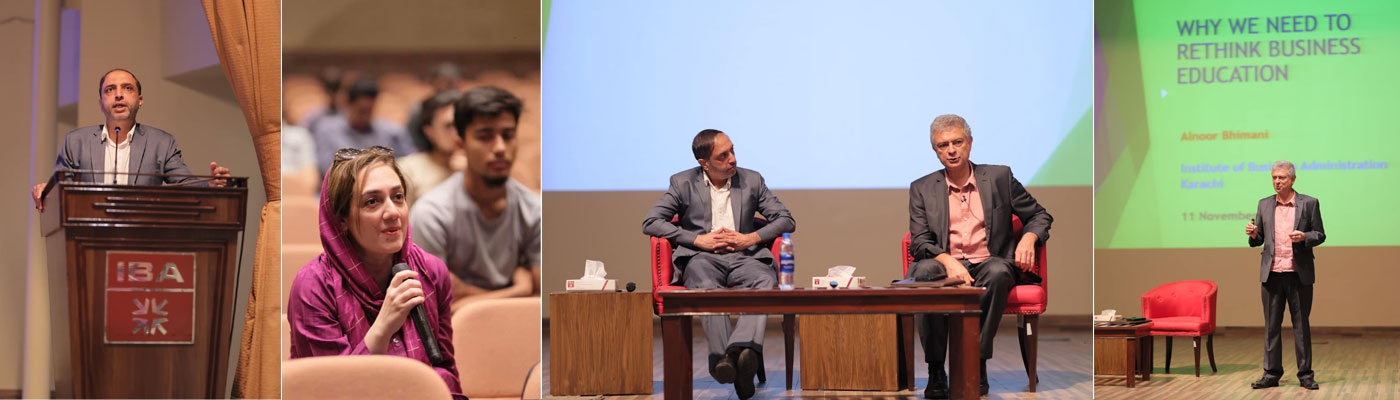 IBA-SBS organized an insightful session on ‘Why we need to change business education?’