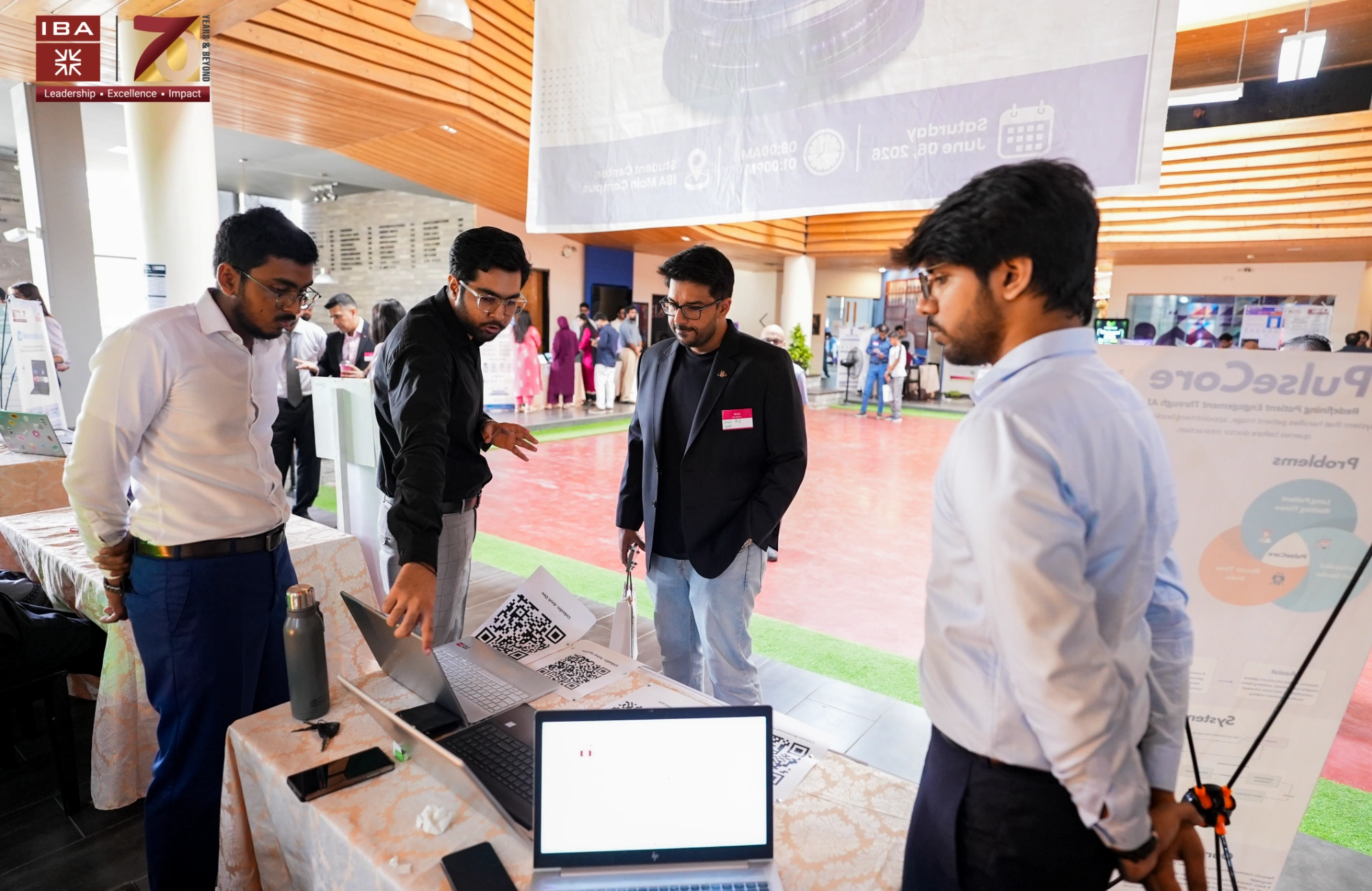 The Computer Science FYP Exhibition 2026! What a day it was
