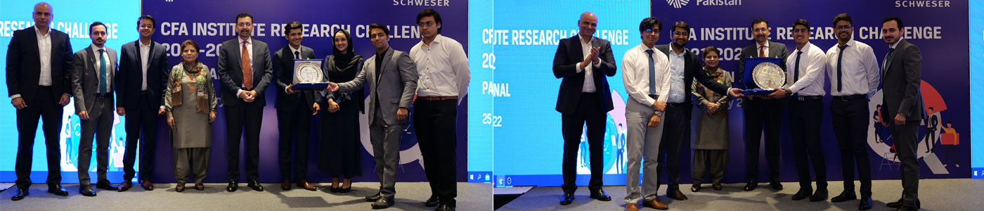 IBA students bag awards at the CFA Institute Research Challenge 2021-22