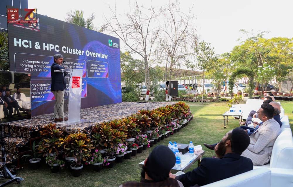 Inauguration of High-Performance Computing (HPC) Cluster at SMCS, IBA Karachi