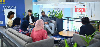 Industry Connect Series Final-Year CS Students Engage with Tech Experts at ASHREI TECH, NASTP