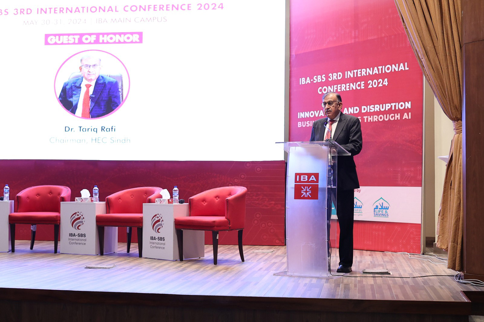 ‘Innovation and Disruption: Business Success Through AI’ - IBA-SBS 3rd International Conference 2024