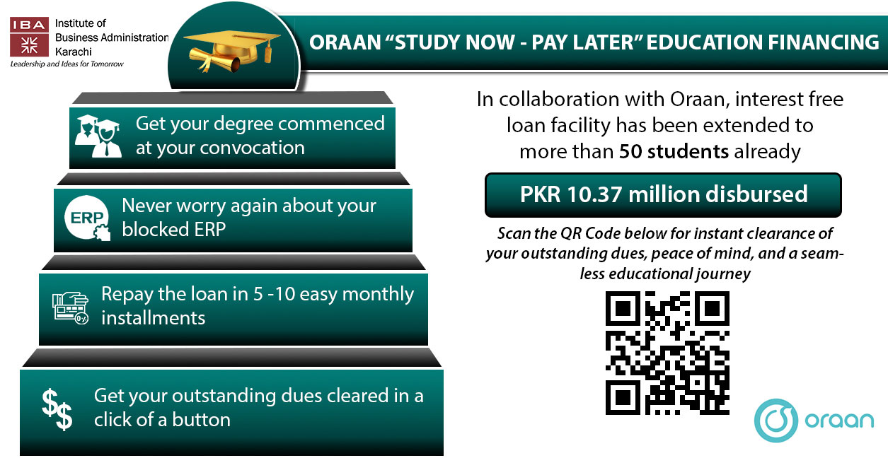 Oraan 'Study Now – Pay Later' education financing
