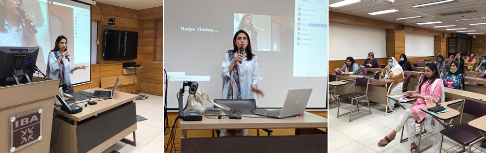 Pink Pakistan holds awareness session on breast cancer at the IBA Karachi