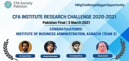 Runner-up - CFA Institute Research Challenge