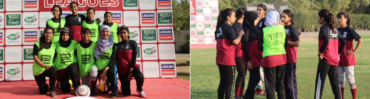 IBA Girls Football Team - Runners-Up of Leisure League 2021
