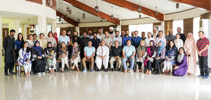 SBS and AREC organized a Faculty Engagement activity and a Course Outline Workshop 