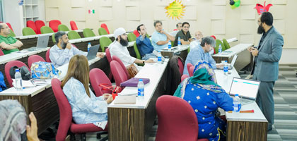 SBS and AREC team organized a Rubrics workshop and faculty engagement activity