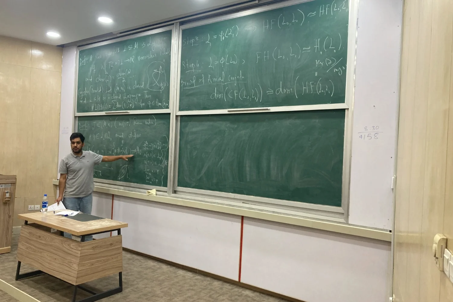 Seminar Series on Symplectic Topology at IBA
