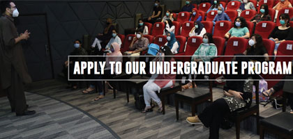 Apply to our Undergraduate Program