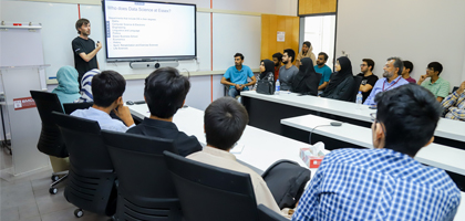 SMCS Hosts a Lecture on 'From Predicting Netflix to Analyzing Animal Behavior: Data Science at University of Essex'