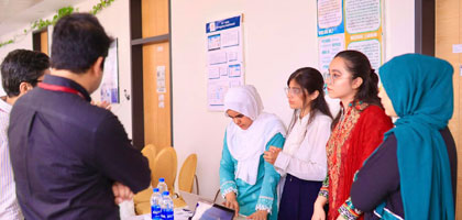 School of Mathematics and Computer Science - SMCS organizes a Final Year Project (FYP) exhibition