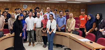 Strengthening Academic Collaboration with Portugal Delegation at IBA Karachi