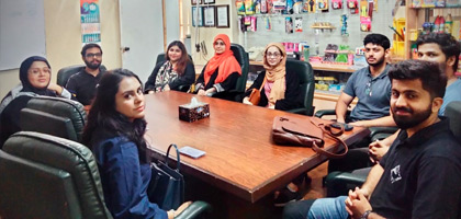 Students visit Indus Pencil Industries to gain corporate insights