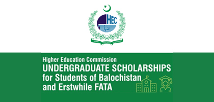 Financial Assistance for the students of Balochistan and FATA region
