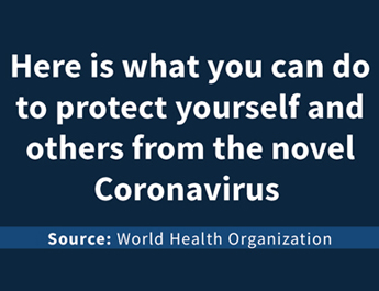 Protect yourself and others from the novel Corona virus