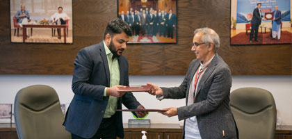 IBA Karachi and Al Kauser sign an MoU to provide financial assistance to deserving students
